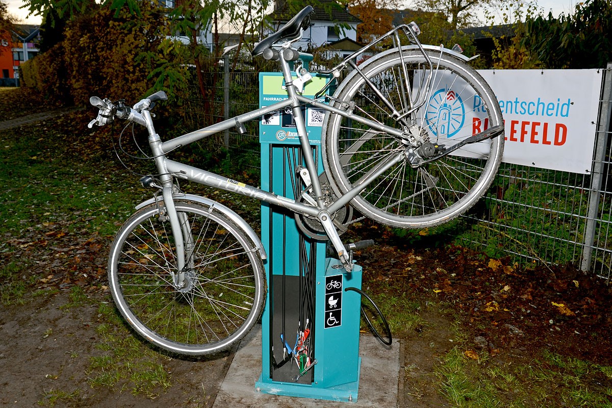 Fahrrad-Reparaturstation Bielefeld